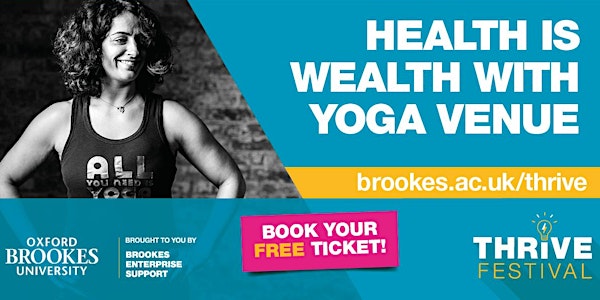Health is Wealth with Yoga Venue
