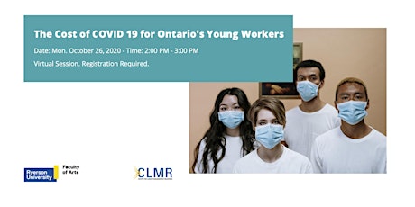The Cost of COVID 19 for Ontario's Young Workers primary image