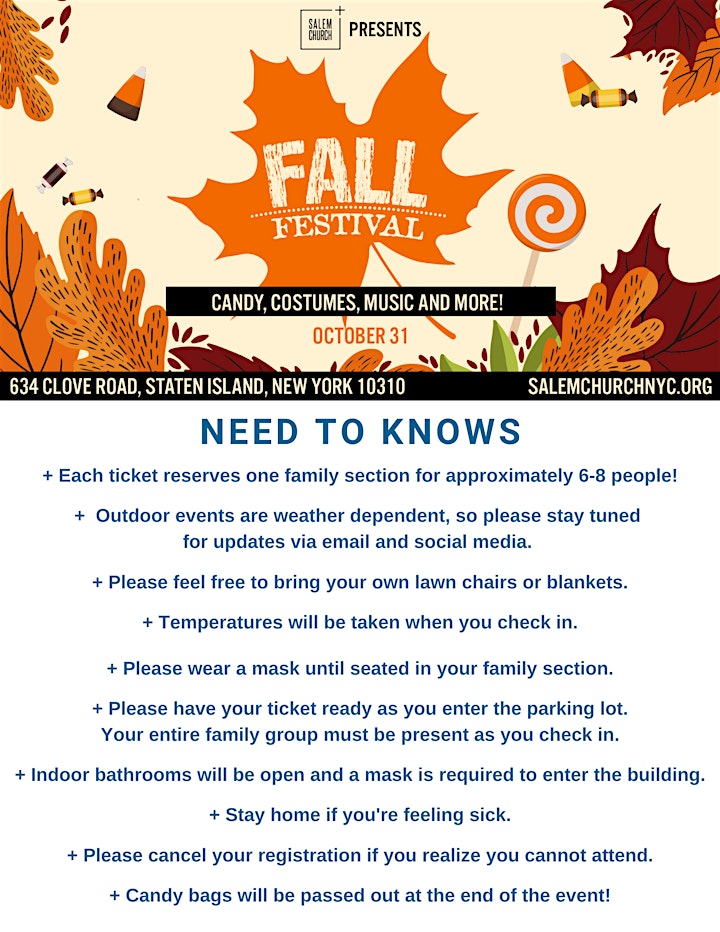 Salem Church Presents Fall Festival image