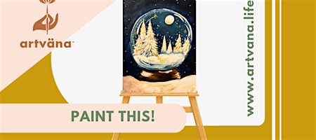 Artvana Holiday Paint & Sip at Cup of Swords Tavern Olympia December 2025 image