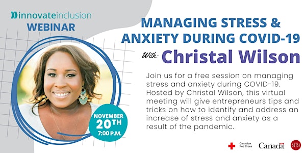 Managing Stress & Anxiety During COVID-19 with Christal Wilson