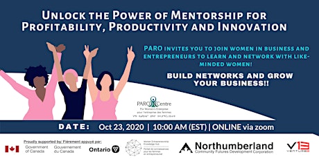 Unlock the Power of Mentorship for Profitability, and Productivity primary image