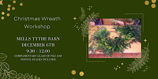 Image principale de Christmas Wreath Workshop, Mells