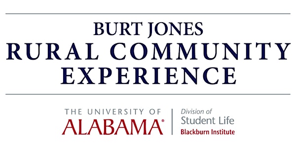 2020 Burt Jones Rural Community Experience