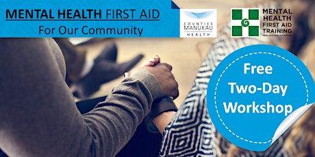 Mon 2nd & Tues 3rd November - Mental Health First Aid (2-Day Workshop) primary image