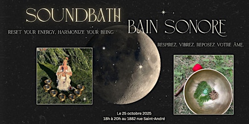 Divine Resonance Sound Bath/ Bain Sonore primary image