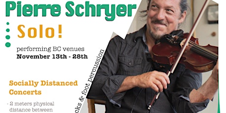 PIERRE SCHRYER - SOLO!  @ Hermann's Jazz Club primary image