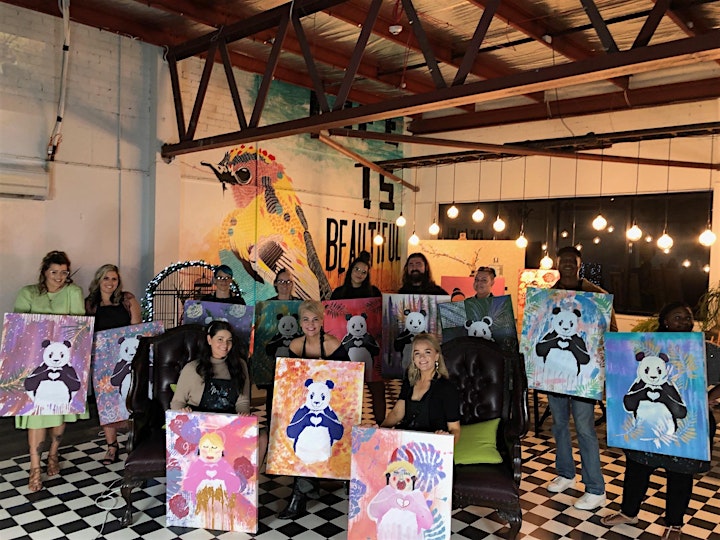 Panda Paint and Sip Party 24.10.20 image