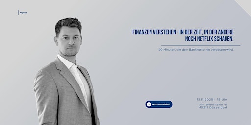 Image principale de Finanzen verstehen - in der Zeit, in der andere noch Netflix schauen.