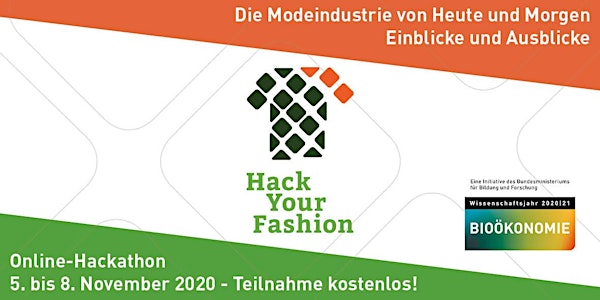 Die Modeindustrie von Heute und Morgen - Hack Your Fashion Online-Hackathon