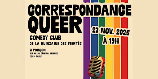 Image principale de Correspondance Queer