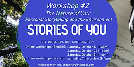 The Nature of You: Personal Storytelling and the Environment primary image