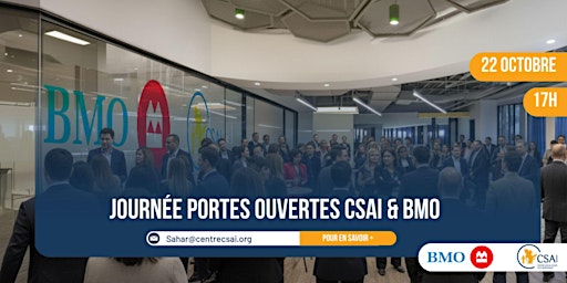 Image principale de Journée portes ouvertes CSAI & BMO