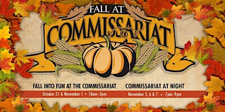 Fall into Fun at The Commissariat primary image