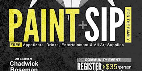 PAINT AND SIP NEW ENTREPRENEURIAL NONPROFIT primary image