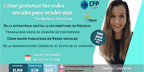 Imagen principal de “Cómo gestionar tus redes sociales para vender más” (servicios o productos)