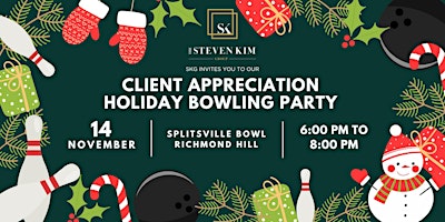 Image principale de SKG Client Appreciation Holiday Bowling Party
