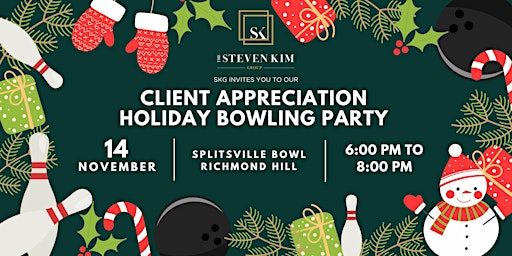 Image principale de SKG Client Appreciation Holiday Bowling Party