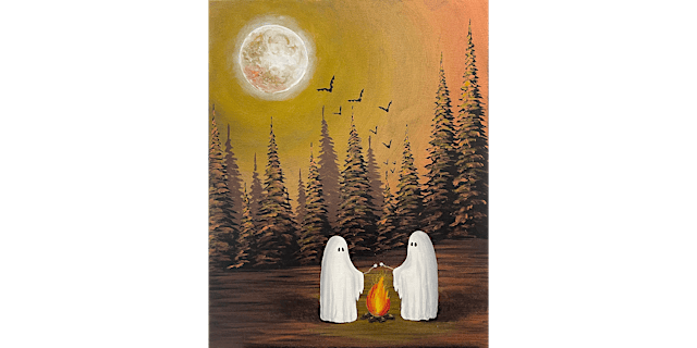Imagen principal de Haunted Campfire - Paint and Sip in San Francisco | Classpop!™