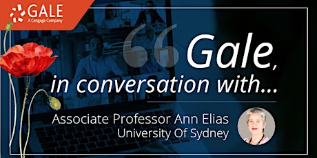 Gale in Conversation with Associate Professor Ann Elias primary image