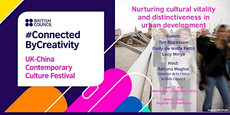Nurturing Cultural Vitality and Distinctiveness in Urban Development (ZOOM) primary image