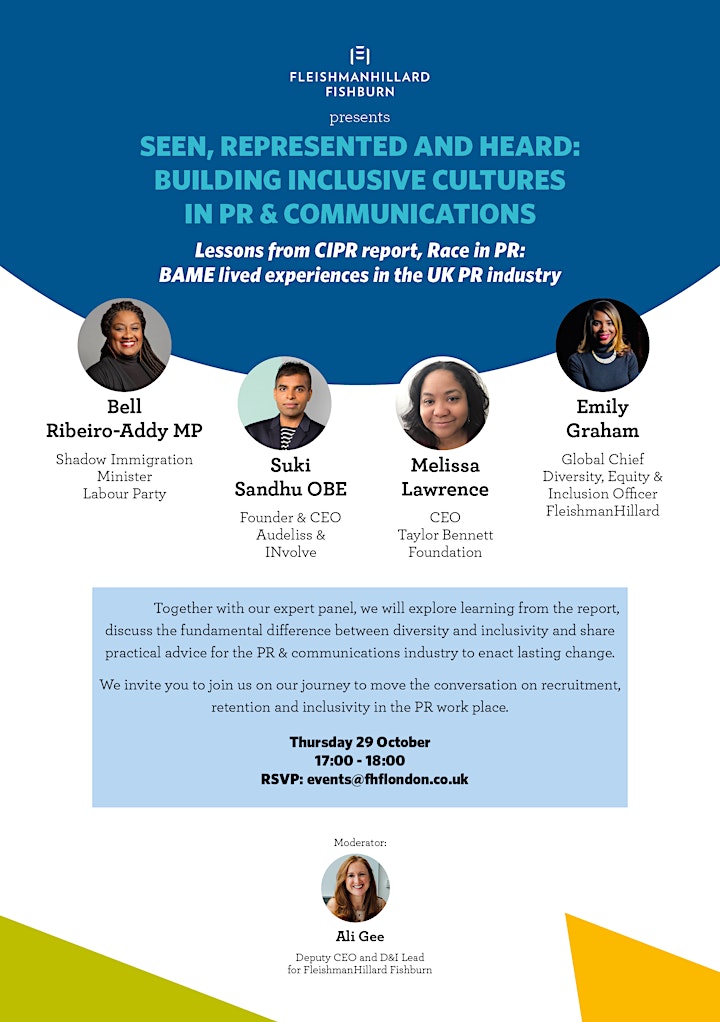 Seen, Represented and Heard: Building Inclusive Cultures in PR image