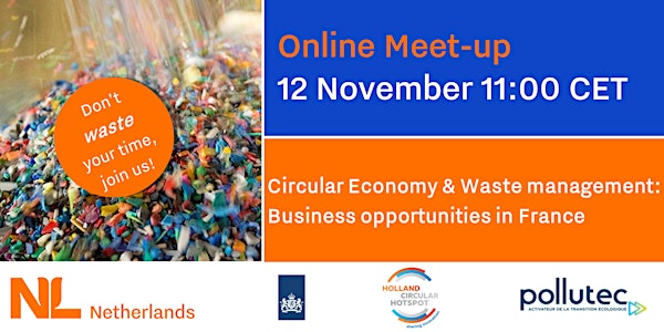 Meet-up Circular Economy & Waste management: Business opportunities France