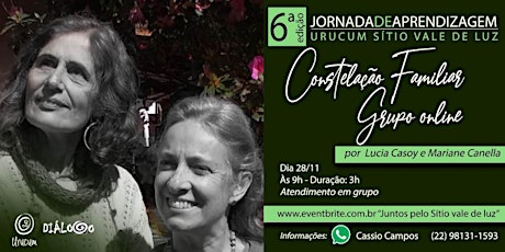 Imagem principal do evento Constelação Familiar online em grupo com Lucia Casoy e Mariane Canella