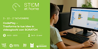 Immagine principale di CodePlay – Trasforma le tue idee in videogiochi con SCRATCH
