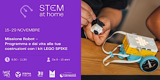 Missione Robot – Dai vita alle tue costruzioni con i kit LEGO SPIKE primary image