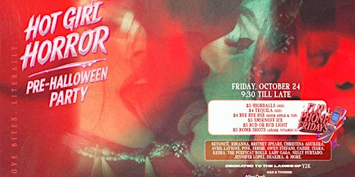HOT GIRL HORROR PRE-HALLOWEEN PARTY AT OAK & THORNE primary image