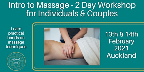 Intro to Massage 2 Day Hands-on Workshop primary image