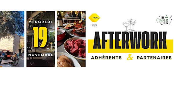 AFTERWORK FNAIM Adhérents / Partenaires