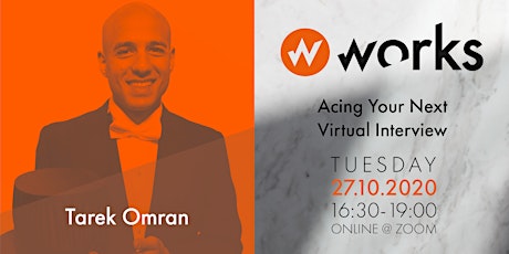 Growth Works with Tarek Omran: Acing Your Virtual Interview primary image