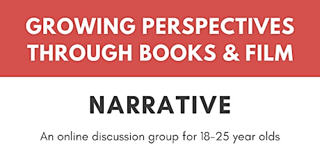Imagen principal de Narrative: growing perspectives through books and film