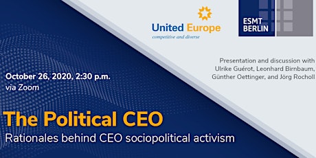 The Political CEO - Zoom Event