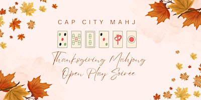 Thanksgiving Mahjong Open Play Soirée primary image
