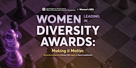 Women Leading In Diversity Awards: Making it Matter primary image