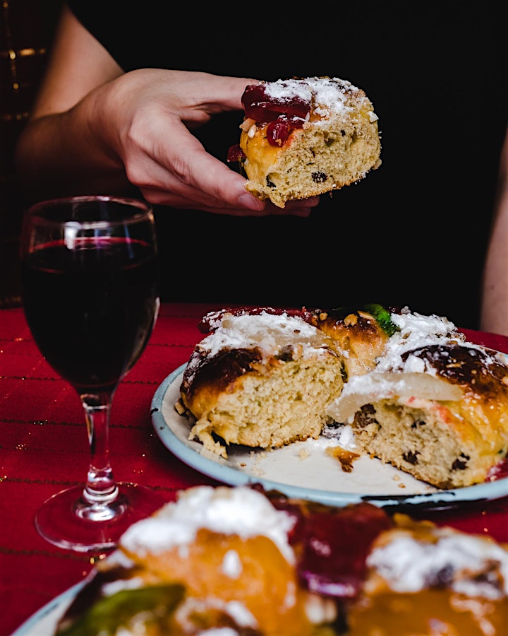 Portuguese Christmas King's Cake: BOLO REI Online Baking Class image