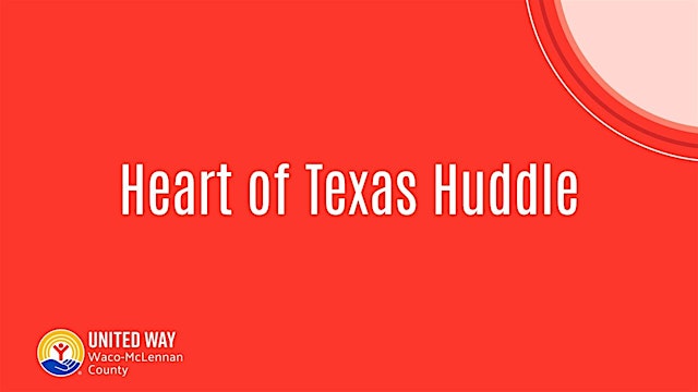 Heart of Texas Huddle primary image