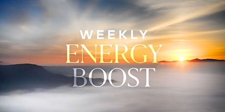 Weekly Energy Boost - November 2020 primary image