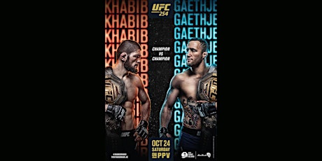 UFC 254: Khabib vs. Gaethje primary image
