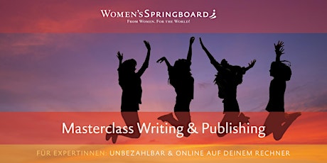 Masterclass Writing & Publishing; (deutschsprachig; in German) boletos