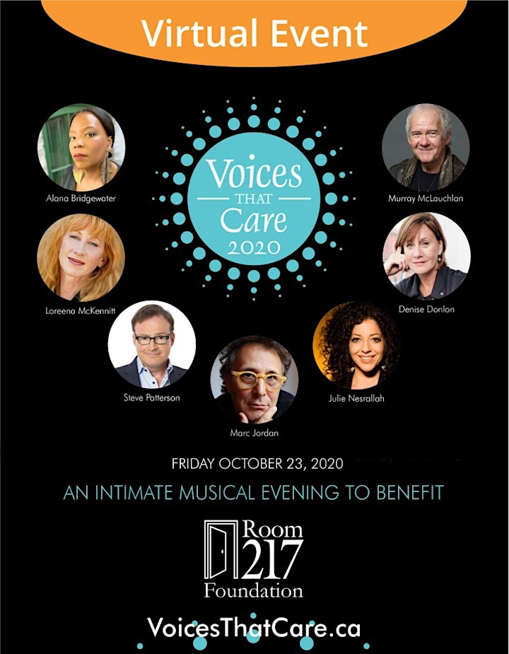 Voices that Care 2020 |  An Intimate Evening with Premier Canadian Artists image