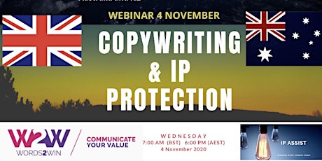 Copywriting and Intellectual  Property Protection Webinar primary image
