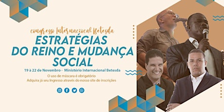 Imagem principal do evento ESTRATÉGIAS DO REINO E MUDANÇA SOCIAL