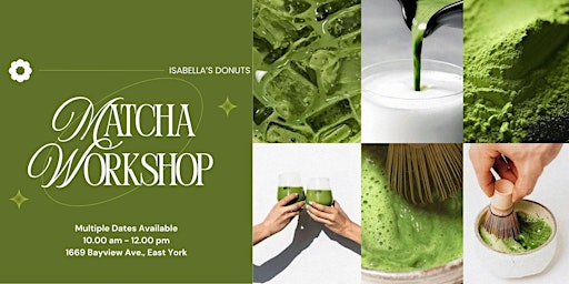 Image principale de Matcha Workshop: From Leaf to Latté @ Isabella's Café