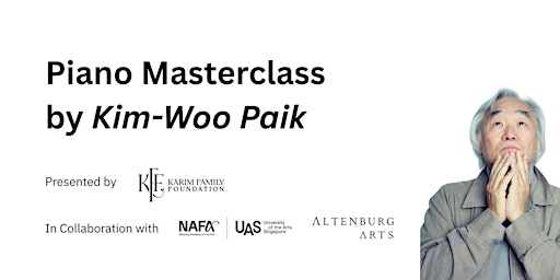 Piano Masterclass by Kun-Woo Paik primary image