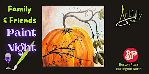 Image principale de 30th October paint night Boston Pizza, BURLINGTON NORTH