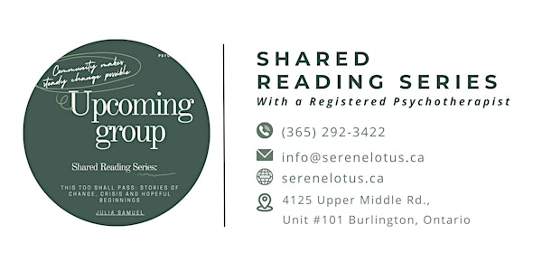 Shared Reading Series
